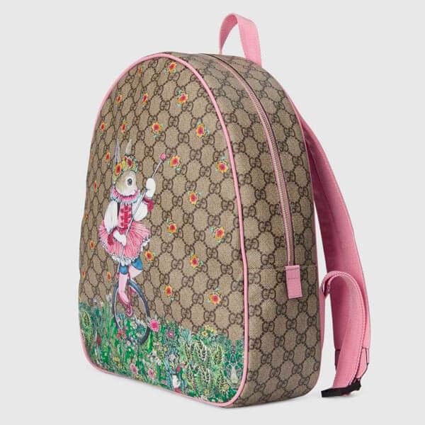 GUCCI ヒグチユウコ　リュックサック　専用箱、 専用カバー、タグ付き　美品 GUCCI GG Higuchi Yuko Limited Edition Gucci Logo Cat