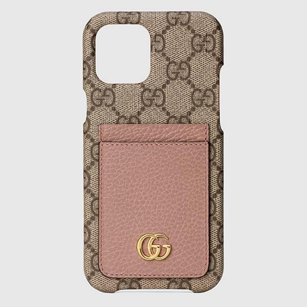 極美品✨グッチ iPhone 12 12pro ケース GG マーモント PVC グッチ マーモント〕iPhone 12/12 Pro ケース 偽物 669895