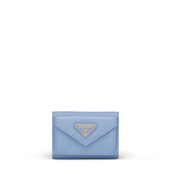 新品級⭐️ICチップ内蔵 PRADA プラダ サフィアーノ レザー財布 PRADA ICチップ内蔵 サフィアーノレザー 二つ折り財布 ブラック