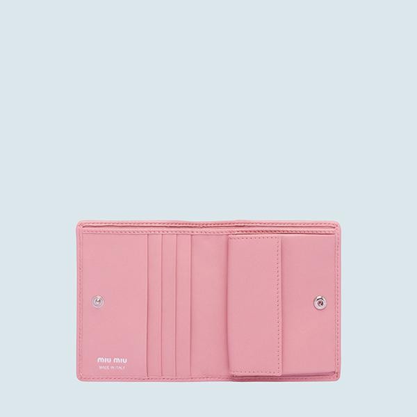 ミュウミュウ ナッパレザー 財布 MIU MIU ナッパレザー 財布 (MiuMiu/折りたたみ財布