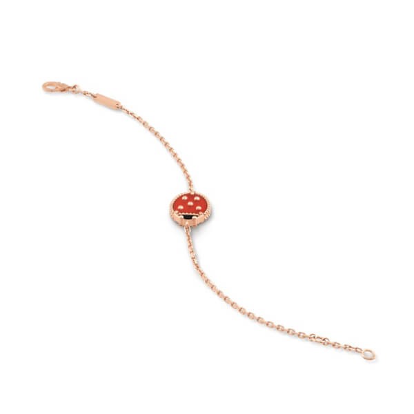 Van Cleef & Arpels テントウムシブレスレット 21SS【ヴァン クリーフ ブレスレット 偽物☆】ラッキー
