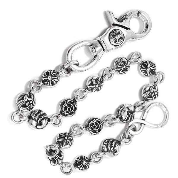 訳あり　クロムハーツ　マルチボールチェーン CHROME HEARTS クロムハーツ マルチボール ウォレットチェーン