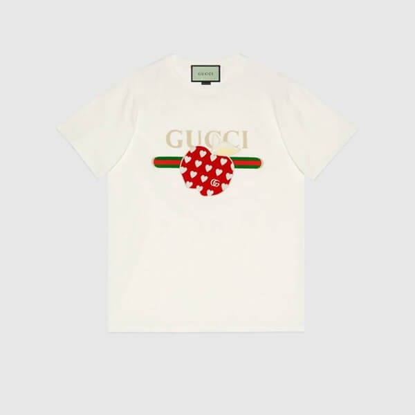 【新品未使用タグ付き】GUCCI ベビー アップルＴシャツ　完全正規品 GUCCI】グッチ『日本限定 ヒグチユウコ 半袖Tシャツ sizeXL