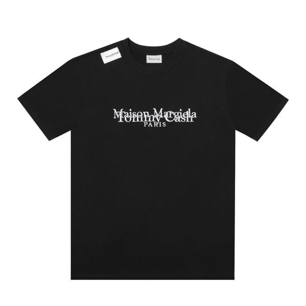 大人気定番マルジェラ トミーキャッシュ 偽物 ロゴ Tシャツ