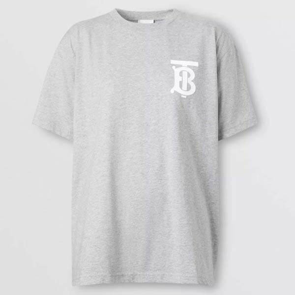 バーバリー Tシャツ コピー☆モノグラムモチーフオーバーサイズT