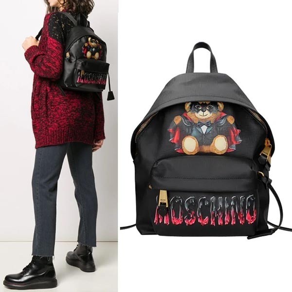 【入手困難】MOSCHINOモスキーノ リュック バックパック クロス モスキーノ(MOSCHINO) リュック・バックパック | 通販・人気