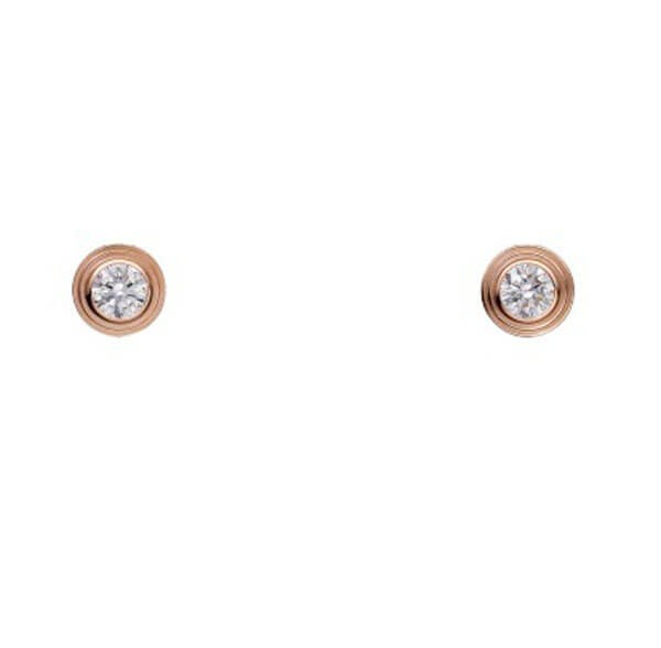 すぐ届く【カルティエ】ディアマンレジェ イヤリング XS 18K 2色 すぐ届く【カルティエ】ディアマンレジェ イヤリング XS 18K 2色