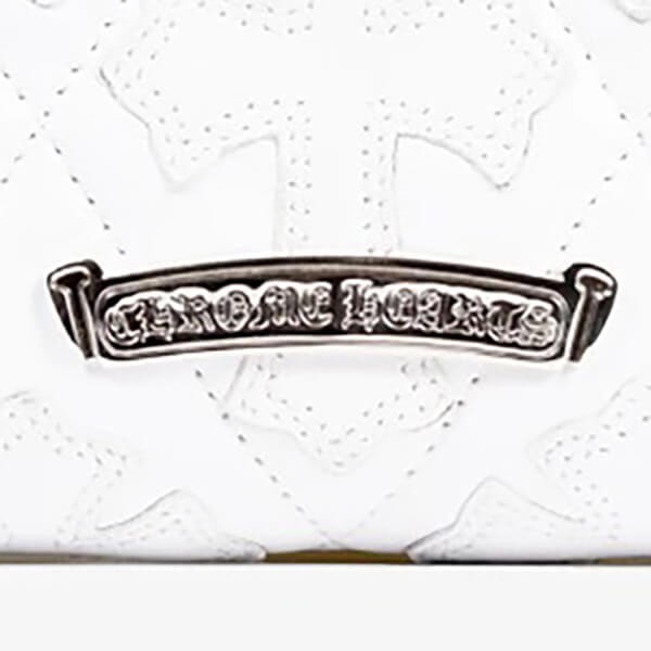 大人気☆クロムハーツ CHクロス コピー ロングウォレット 白