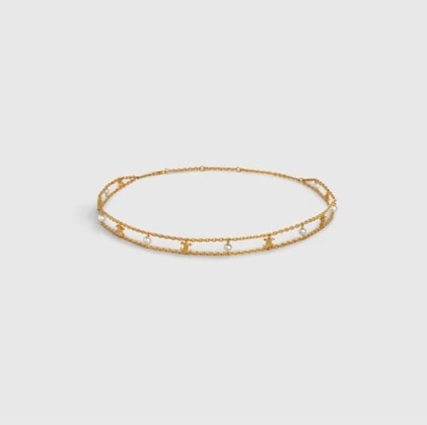 セリーヌ　マイヨン　トリオンフ　シンカフ　バングル　ゴールド 楽天市場】CELINE セリーヌ バングル Thin Cuff シンカフ