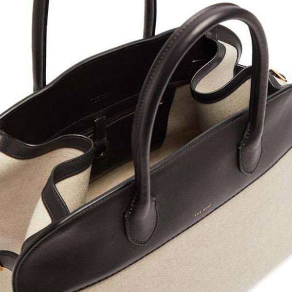 並行輸入品　マルゴー15 THE ROW 偽物 トートバッグ】Margaux 15 キャンバス&レザー