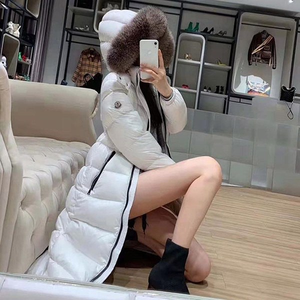 国内発送★MONCLER★Hudson ロングダウンジャケット MONCLER Hudson Lacquer Fox Fur-Trim Puffer Coat Sz 00 XXS | eBay
