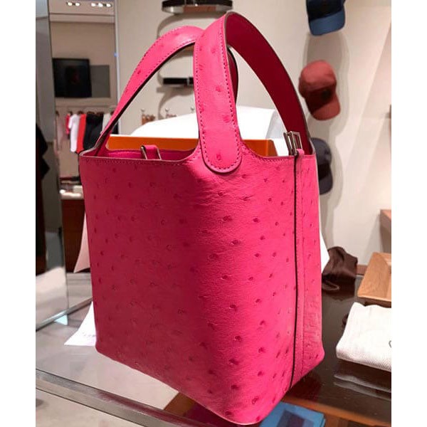 超レア品! エルメス コピー オーストリッチ ピコタンPM 21103001