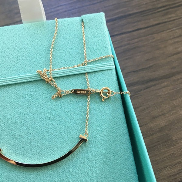 人気♪ティファニー 18k ティファニーT ネックレス コピー