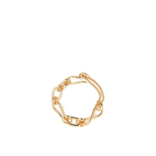 【LOEWE】スターリングシルバー のシグネットカフ ブレスレット シン ブレイデッド カフ（スターリングシルバー） シルバー - LOEWE