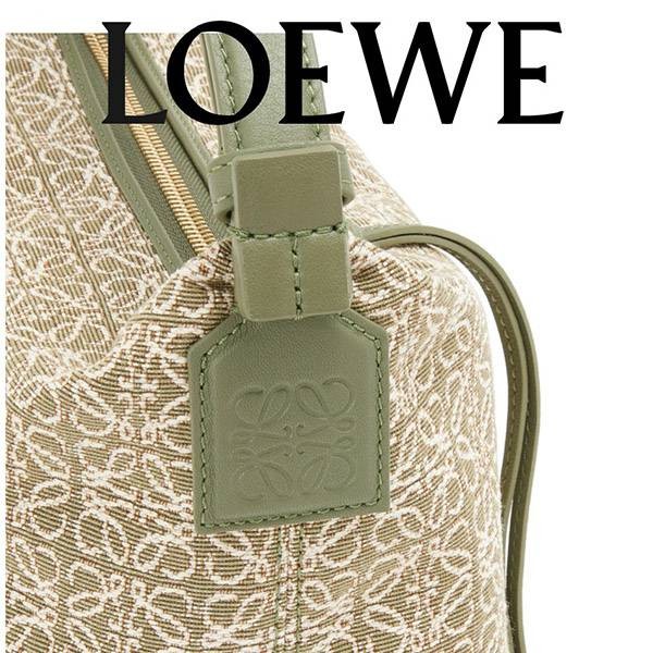 国内即発【LOEWE】キュービィバッグ スモール A906K75X06 GREEN ロエベ キュービィバッグ スモール 偽物 (ジャカード&カーフ) 全