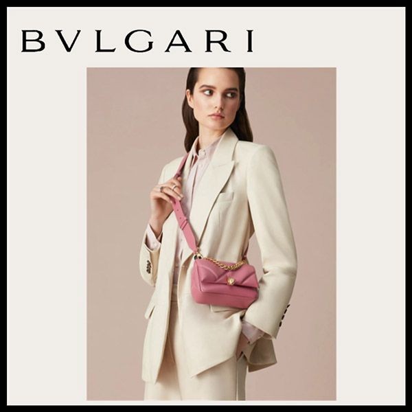 Bvlgari☆セルペンティ カボション クロスボディ ミニバッグ 新作☆ブルガリ セルペンティ カボション クロスボディバッグ