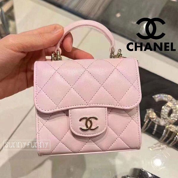 シャネル 2WAYバッグ AP2200 CHANEL Vanity Quilted Chain Crossbody Mini Bag AP2200