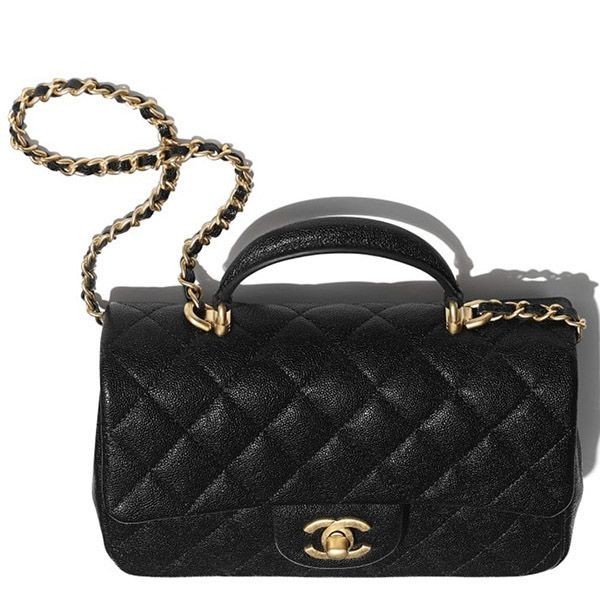 CHANEL ミニミニ　チェーンバッグ　トップハンドル