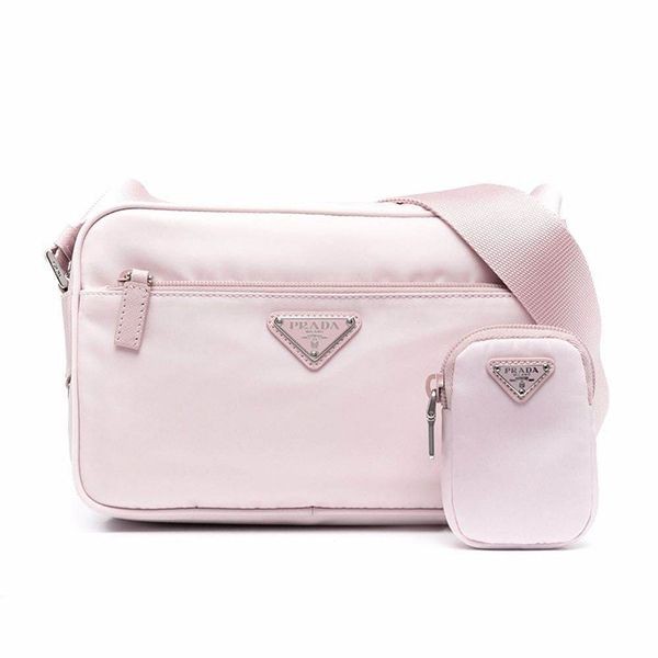 【完売必至】プラダ■2WAY トライアングルロゴ ショルダーバッグ プラダ Re-nylon ショルダーバッグ トライアングルロゴ 2WAY 4色