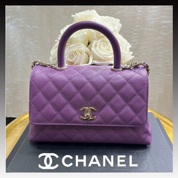 CHANEL 新品同様 ドーヴィル パープル 楽天市場】シャネル ドーヴィル（カラーパープル）（バッグ