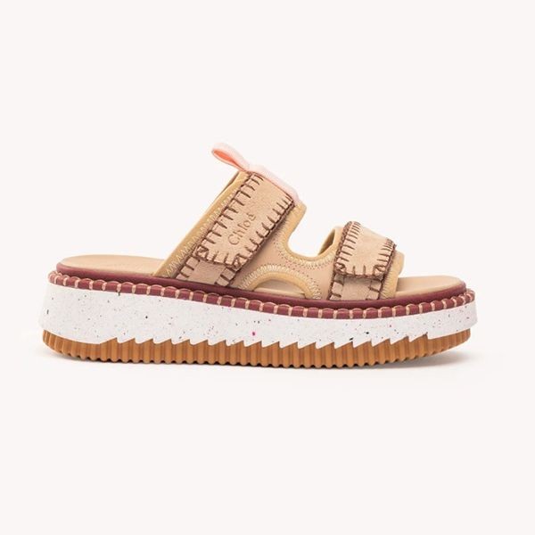 【Chloe】国内発送★レースアップミュール クロエ LiLLi カウハイドスポーティースリッポンミュール