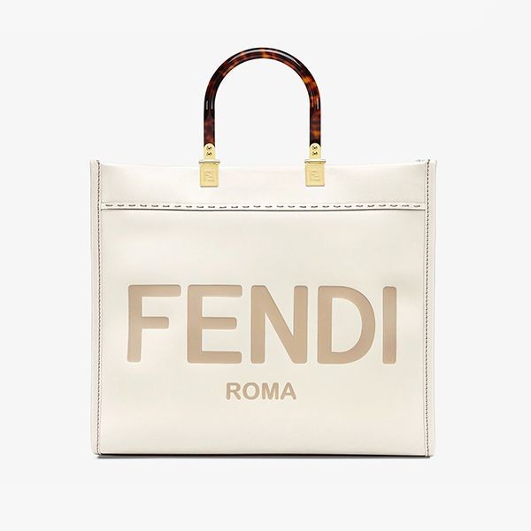 【即発】FENDI レディーストートバッグ【国内発】 FENDI フェンディ ロゴ 2WAY トートバッグ カーフ レディース