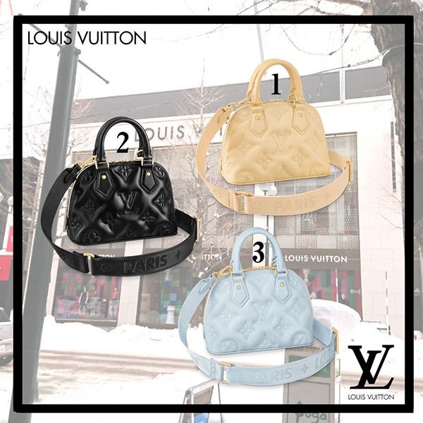 ★エレガント★【LOUIS VUITTON】アルマ BB ハンドバッグ パフ感がエレガント♪】ルイヴィトン アルマ BB ハンドバッグ