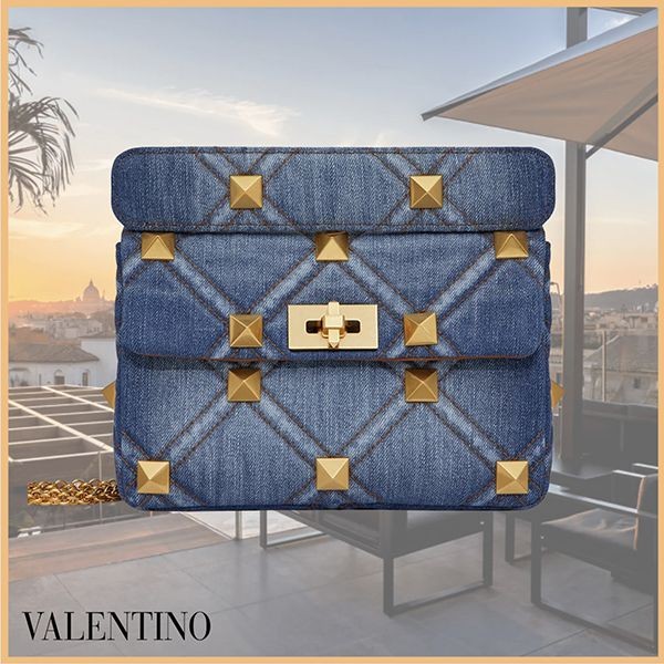 VALENTINO正規品/送料/関税込み Small Tote Shoulder Bag ヴァレンティノ ガラヴァーニ ウィメンズバッグ・パース