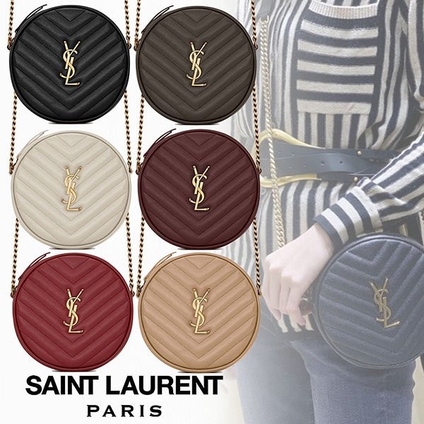 YVES SAINT LAURENT イヴ・サンローラン ロゴ 長財布（小銭入れ