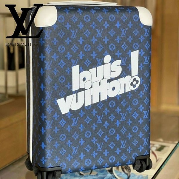 [SALE]ヴィトン Vuitton スーツケース ホライゾン 55 ブルー LOUIS VUITTON ヴィトン LOUISVUITTON スーツケース ホライゾン