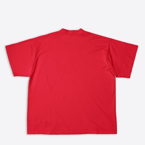 【Adidas】★Balenciagaコラボ赤オーバーTシャツ BALENCIAGA adidas コラボ オーバーサイズ Tシャツ - メルカリ