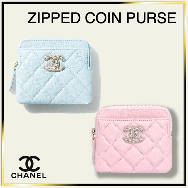 【パステルカラーが可愛い♪】CHANEL 25S パスポートケース 優良店]パステルカラーがかわいい♪【シャネル】パスポート