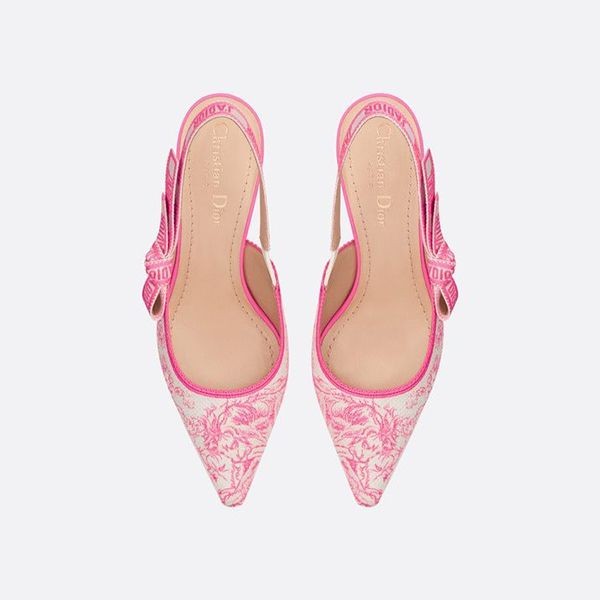 Christian Dior フラワープリント パンプス Christian Dior フラワープリント パンプス