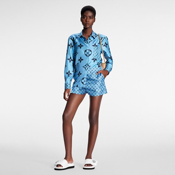 Tシャツに合わせるだけでお洒落 Louis Vuitton パジャマショーツ 遊び心とお洒落の調和】ヴィトン Tシャツ (Louis Vuitton/T