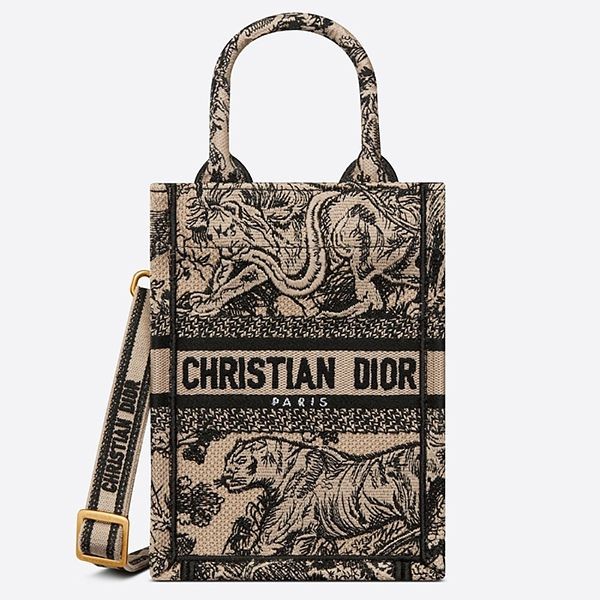 国内即発＊送料込＊DIOR BOOK TOTE ミニ フォンバッグ 中古・古着通販】Christian Dior (クリスチャン ディオール