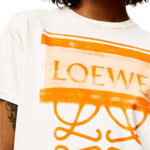 【カラー2色あり♪】LOEWE アナグラム デザイン Tシャツ 楽天市場】LOEWE ロエベ Tシャツ ANAGRAM アナグラム S359Y22X28