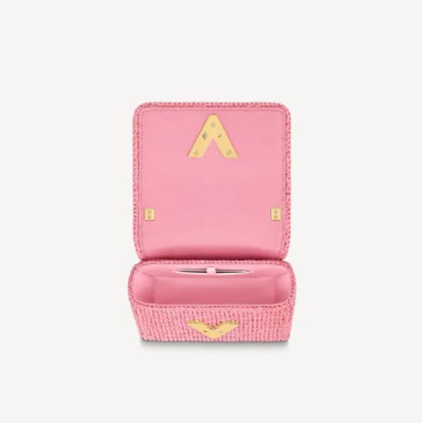 【ピンクのロゴが可愛い♪】LV ツイスト PM LVロゴが動くルイヴィトンのバッグ「ツイスト」をご紹介