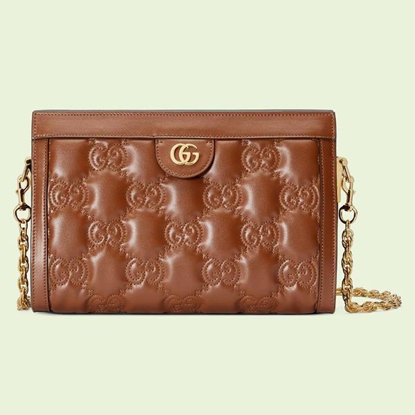 ＊送料・関税込み＊グッチGG マトラッセレザー ショルダーバッグ グッチ GGマトラッセ レザー ショルダーバッグ ピンク 735049