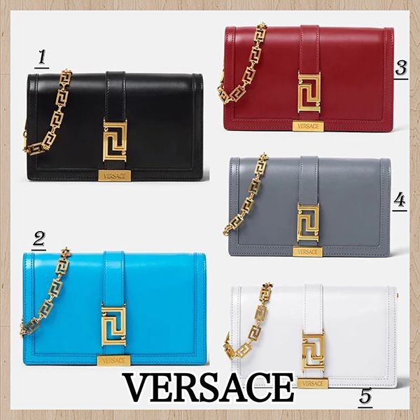 【国内即送】VERSACE 1007220 GRECA チェーンショルダー VERSACE□グレカゴッデスミニバッグ Gureca Goddess チェーン