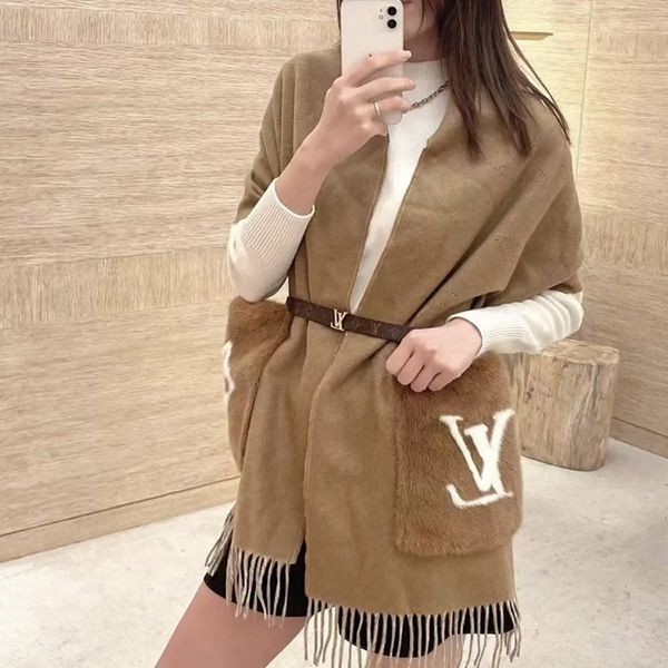 プレゼントに最適ルイヴィトン エシャルプ・カシュ ヴィゾン LV