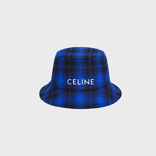 CELINE ブラック バケットハット 収納袋付き　セリーヌ 楽天市場】CELINE セリーヌ バケットハット 2AUO4968P.38UB