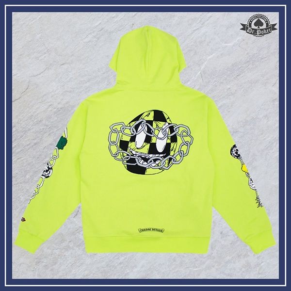 新作 希少! クロムハーツ MATTY BOY HOODIE パーカー イエロー 希少!! クロムハーツ Matty Boy Hoodie パーカー 偽物|スーパー