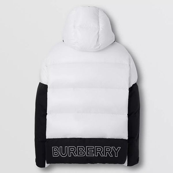大人気♪♪【Burberry】パファージャケット バーバリー デタッチャブルフード パファー ジャケット 偽物 2色