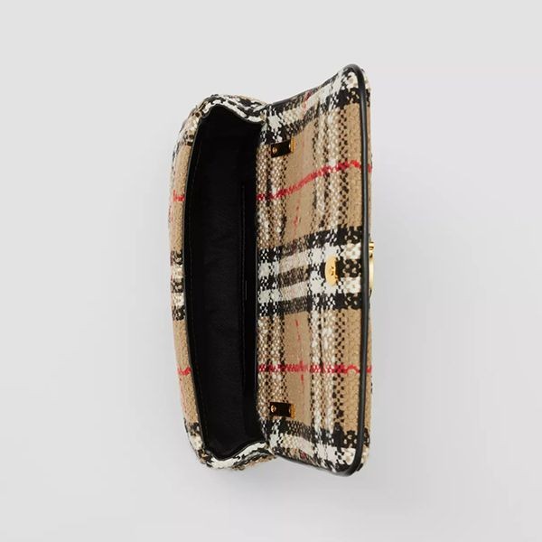 ★関税込み・送料無料★ Burberry ミニ ローラ チェック バッグ 入手困難バーバリー 偽物 ヴィンテージチェック ブークレ ミニ