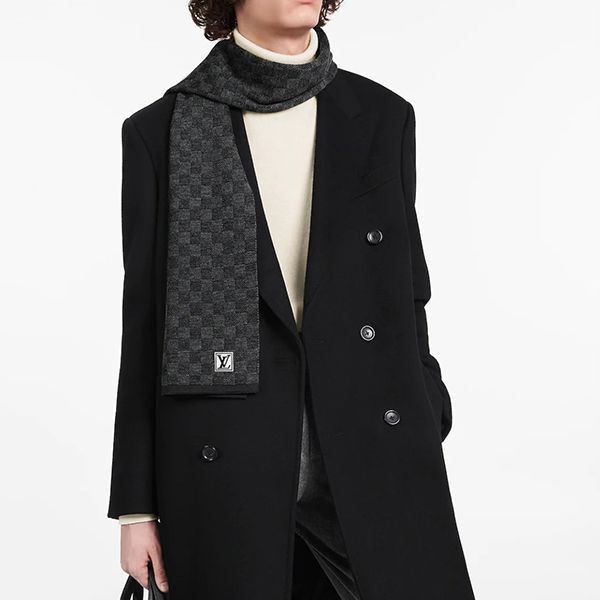 D2728 未使用!! ルイヴィトン ダミエ エシャルププティ マフラー LOUIS VUITTON ルイヴィトン LV マフラー エシャルプ プティ