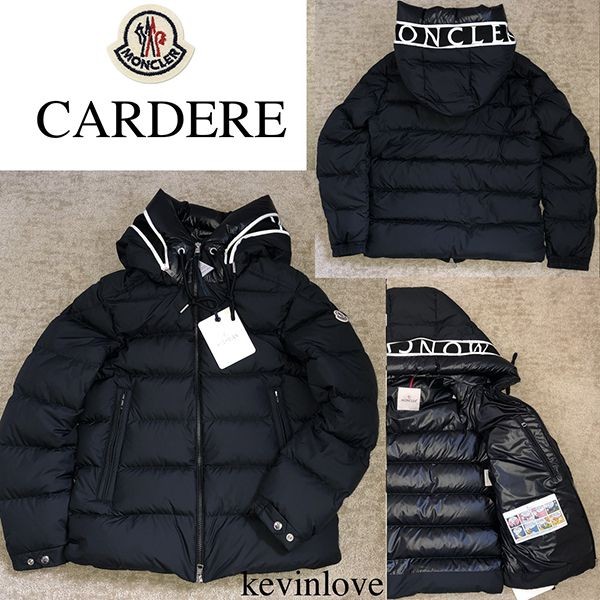 モンクレール　CARDEREショートダウンジャケット ネイビーブルー Cardereショートダウンジャケット : ショート