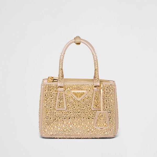 PRADA【入手困難】ガレリア クリスタルサテン ミニバッグ★ 全色 PRADA【入手困難】ガレリア クリスタルサテン ミニバッグ☆ 全色