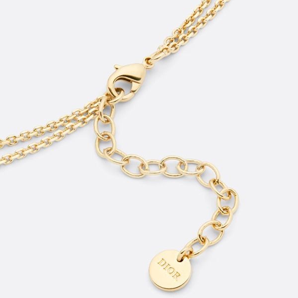 【星×パール】Lucky Dior ネックレス DIOR | Petit CD Lucky Charms ネックレス メタル・レジンパール