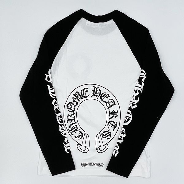 [入手困難] クロムハーツ　Womens Baseball Tee クロムハーツ Tシャツ コピーHORSESHOE BASEBALL T-SHIRT クロムハーツ
