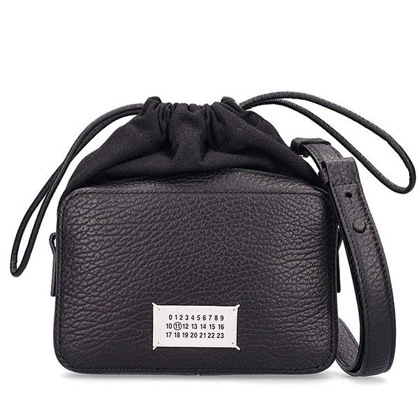 メゾンマルジェラ 5AC バケットバッグ ミニ　黒 Maison Margiela/メゾンマルジェラ｜ブラック レザー アンド